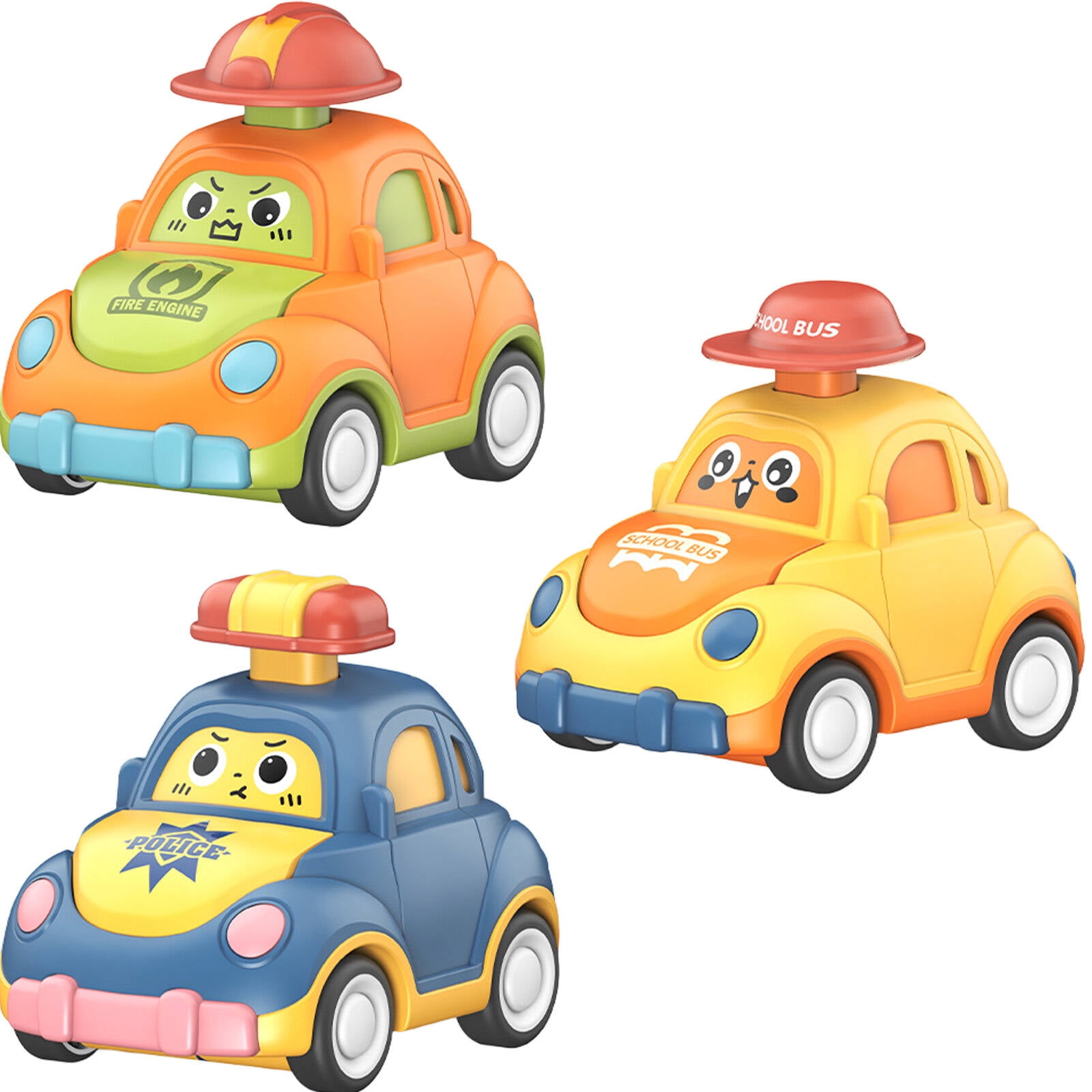 BESTSKY Pcs Toy Cars,Cognitive Skills Toddler Boy Toys,Carros - Main Image