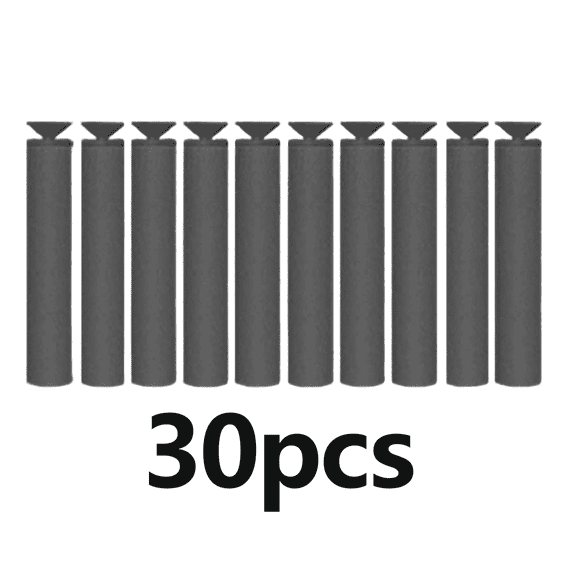 BESTSKY 300Pcs Bullets for Nerf,Impact-Softening Refill Darts for Nerf Guns,Customizable Dart Accessories,Lightweight Foam Toy Guns,Black Suction Cup