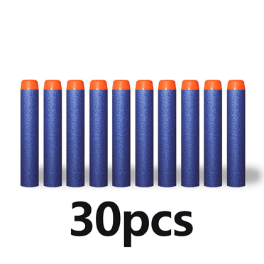 BESTSKY 300Pcs Bullets for Nerf,Precision Solid Refill Darts for Nerf Guns,Versatile Dart Accessories,Soft EVA Toy Guns,Blue