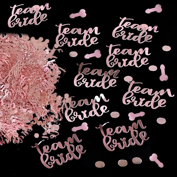 BESTSKY 30g Bride to Be Confetti,Hen Party Accessories,Hen Do Accessories Confetti,Hen Party Decoration Table Confetti,Hen Do Night Sequins,Bridal Shower Bachelorette Hen Party Bag Fillers