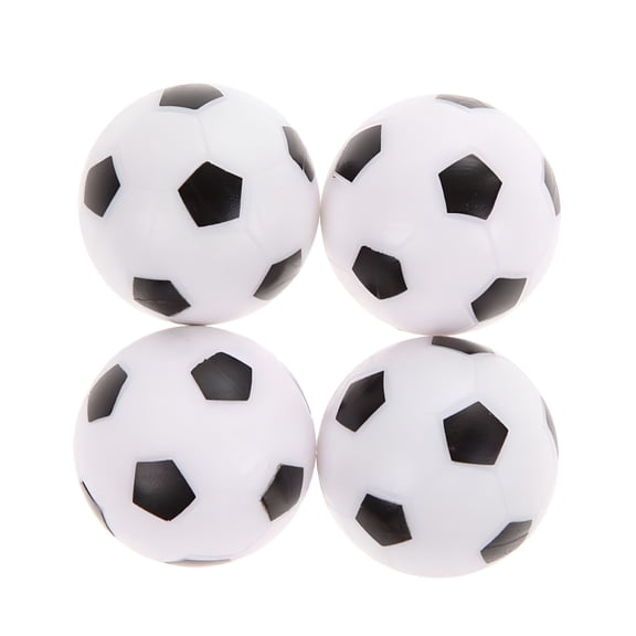 BESTSKY 36mm Foosball Replacement Balls, Rainbow Plastic Soccer Table Football, Durable Game Room Accessories for Home Party