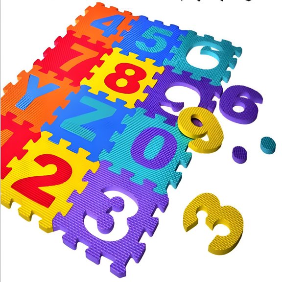 BESTSKY 36pc Alphabet Numbers EVA Floor Play Mat Baby Room ABC Foam Puzzle