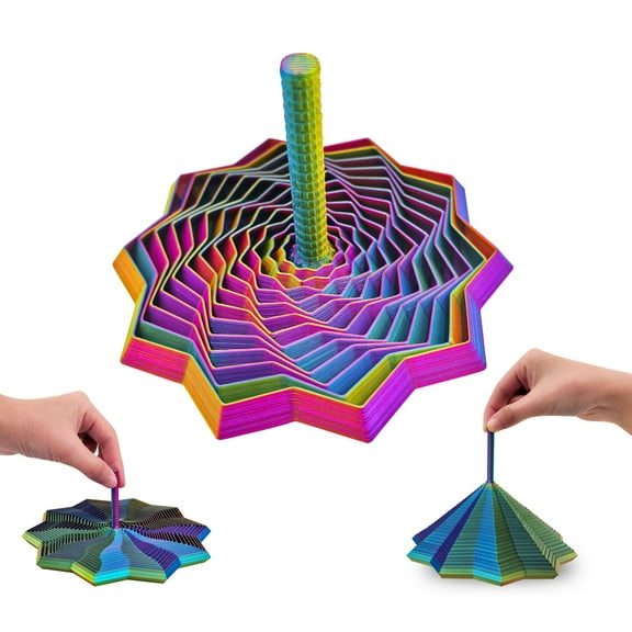 CYFW 3D Printed Sensory Fidget Star,Spinner for Adults Anxiety and Stress Relief,Sensory Fidgets