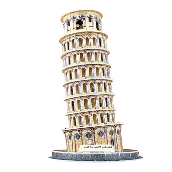 BESTSKY 3D Puzzles for Adults, DIY Assembly Model Kit, Scaled Landmark Building Set, Educational Foam Craft for Home Office