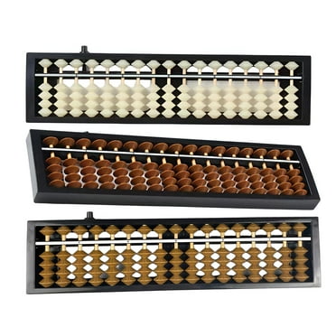 BESTSKY 3Pcs Abacus,17Rows Math Toys, Math Manipulatives Kindergarten,Color_Mixing1