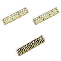 BESTSKY 3Pcs Abacus,17Rows Wooden Educational Toy, Counting Toy,Color_Mixing1