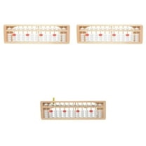 BESTSKY 3Pcs Abacus,13Rows Wooden Educational Toy, Math Counters for Kids,Color_Mixing1