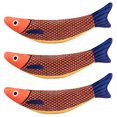 thumbnail image 1 of BESTSKY 3Pcs Cat Toy,Soft Cotton Fabric Interactive Cat Toys for Indoor Cats,Resistant to Biting Kitten Toys,Red,24cm, 1 of 5