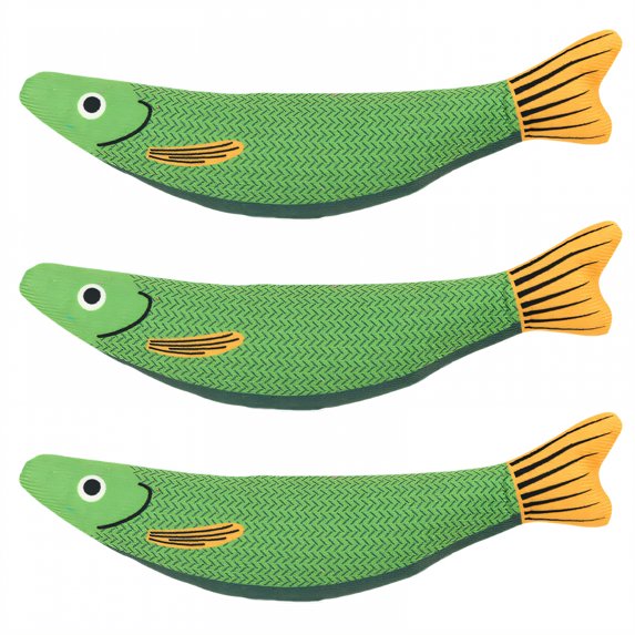 BESTSKY 3Pcs Cat Toy,Sound Box Design Cat Toys Interactive,Engaging Interactive Fun Interactive Cat Toys for Indoor Cats,Green,24cm