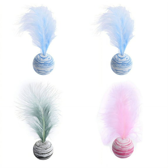 BESTSKY 3Pcs Cat Toys,Vitality Stimulator and Dual Nourishment for Cats' Intelligence and Emotions Cat Toys for Bored Indoor Adult Cats,Promotes Body Coordination Interactive Cat Toys,Color Mixing1