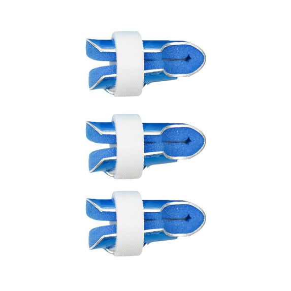BESTSKY 3Pcs Finger Splint Ergonomic Trigger Finger Splint,Supportive Mallet Finger Splint for Finger Fracture Protection,S