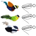thumbnail image 1 of BESTSKY 3Pcs Flapping Bird Cat Toy,Eco-Friendly Feathers Cat Bird Toy Flapping,Sturdy Design Bird Cat Toy,Style1, 1 of 4