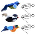 thumbnail image 1 of BESTSKY 3Pcs Flapping Bird Cat Toy,Interactive Bird Chirps Bird Cat Toy,Fun Hunting Experience Chirping Bird Cat Toy Flapping Wings,Style2, 1 of 4