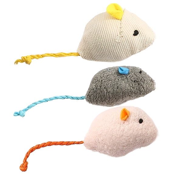 BESTSKY 3Pcs Interactive Cat Toy,Feather Tail Design Remote Control Cat Toy,Stimulates Cat'S Play and Hunting Automatic Cat Toy,Style1