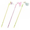 thumbnail image 1 of BESTSKY 3Pcs Kitten Toys,Visual Stimulation Cat Wands for Indoor Cats,Enhanced Entertainment Experience Cat Wand,Style2, 1 of 5