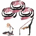thumbnail image 1 of BESTSKY 3Pcs Stretching Strap,Advanced Posture Yoga Strap,Stretch Straps with Loops for Rehab,Fitness,Workout,Style1, 1 of 7