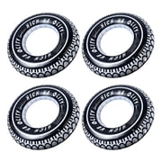 BESTSKY 4 Pack Inflatable Tire Pool Float for Adults Inflatable 32"