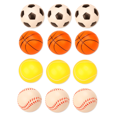 BESTSKY 4 Pcs Balls for Kids,Playful Mini Sports Balls,Active Mini Ball Toy,Style 1
