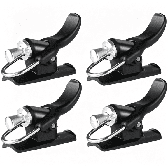 BESTSKY 4 Pcs Cannon Surf Fishing Trigger Casting Aid,Sea Fishing Cast Cannon Triggers,Marine Fishing Rod Trigger Clamps Finger Aid,Easy Finger Cast