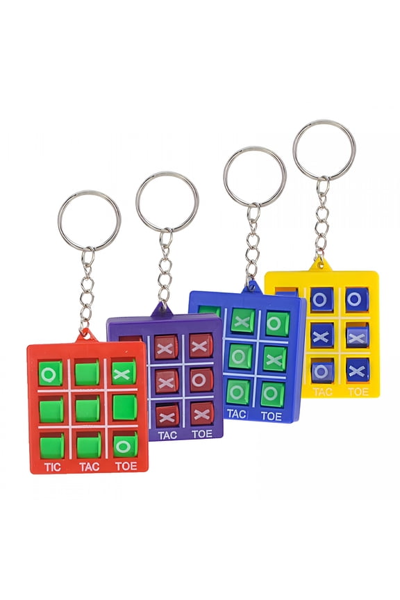4 Pcs Toys Toy Key Ring Kids Keychains Chess Keychains Backpack Charms Travel Child Keychains for Kids