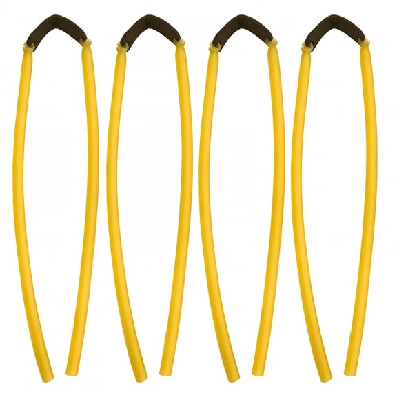 BESTSKY 4 Piece Elastic Replacement Bands Heavy Duty Wrist Rocket Bands Compatible With Catapults