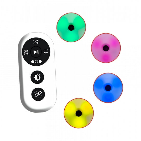 BESTSKY 4 Pieces Reaction Training Lights Speed Agility Response Training LED Interactive Speed Agility Response Equipment for Soccer