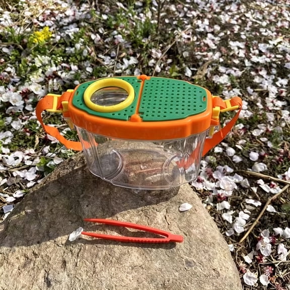 BESTSKY 4 Set Bug Catcher for Kids Bug Viewer for Students, Critter Catching Kit Magnifying Insect Cage Container Kit for Kids Outdoor Science Nature Exploration