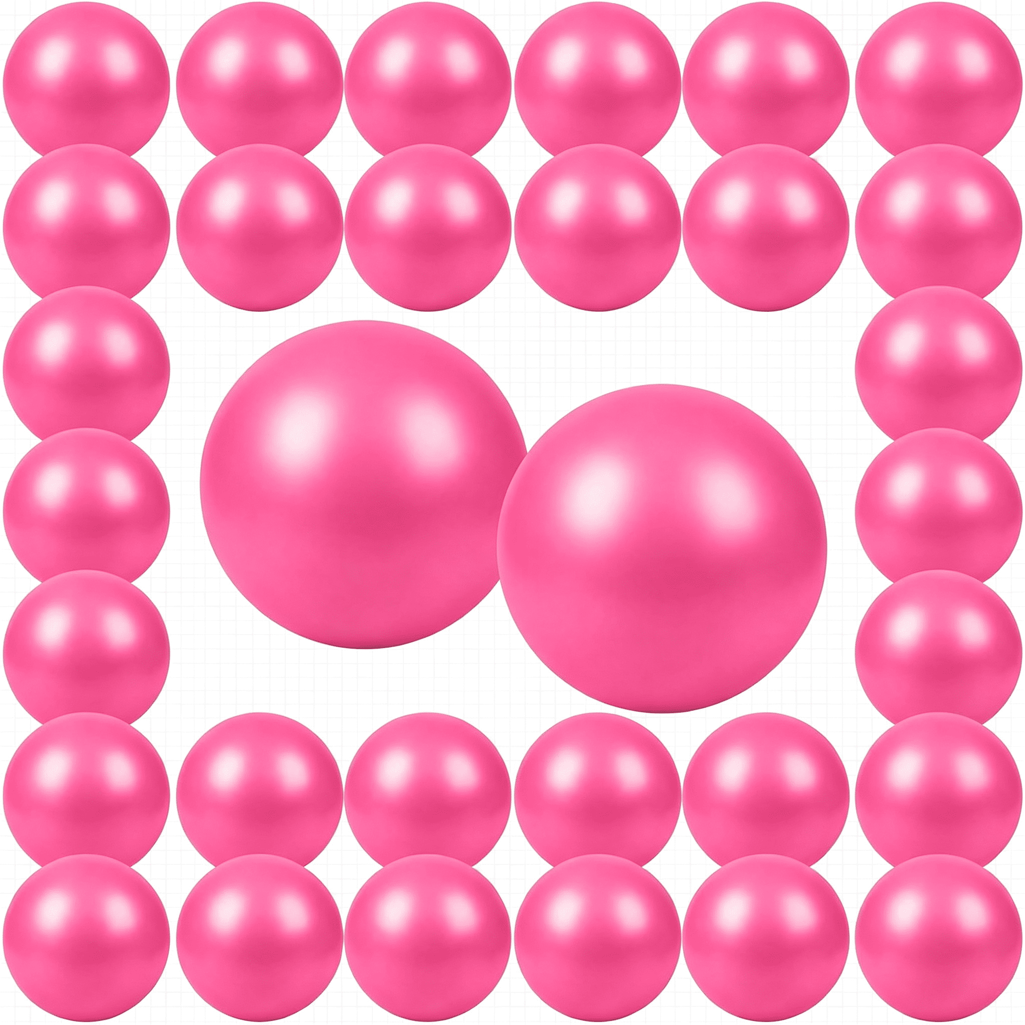 Mini Basballs BESTSKY 40 Pcs Small Exercise Pilates Ball 9