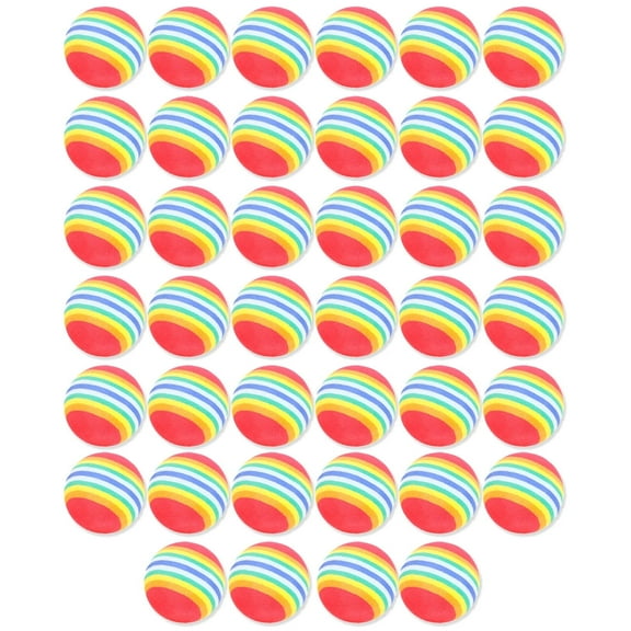 BESTSKY 40Pcs Cat Ball Toy,Interactive Cat Toy,Best Cat Toys for Bored Indoor Cats,Colormixing1