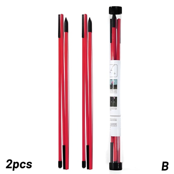 BESTSKY 48'' Golf Alignment Sticks Rod Pole Full Swing Training Setting Practice