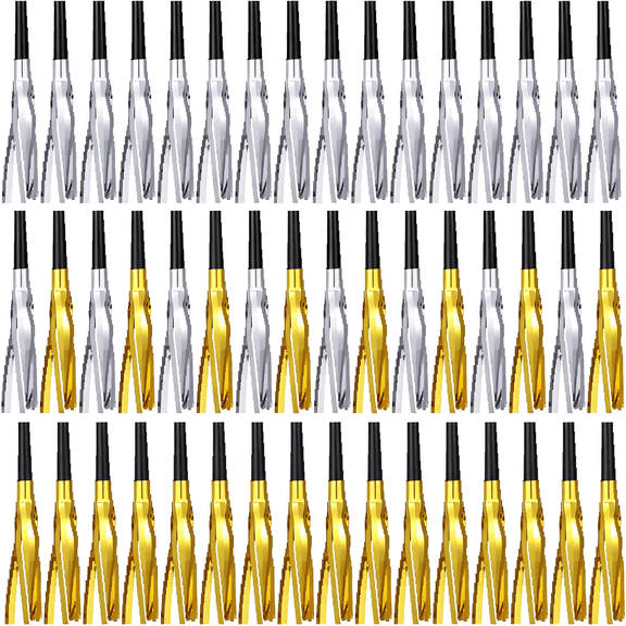 BESTSKY 48 Pcs Party Blowers, New Years Eve Noise Makers, for Gold Noise Makers Party Favors, Baby Shower, Kids Birthday, New Year Party Wedding Noise Maker