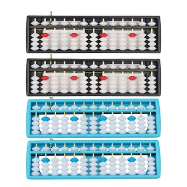 BESTSKY 4Pcs Abacus,13Rows Counters for Kids Math, Math Manipulatives Kindergarten,Style1