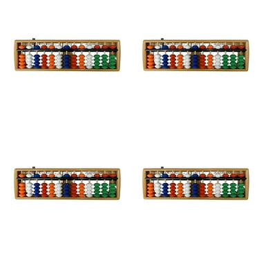 BESTSKY 4Pcs Abacus,13Rows Math Toys, Math Learning,Style1