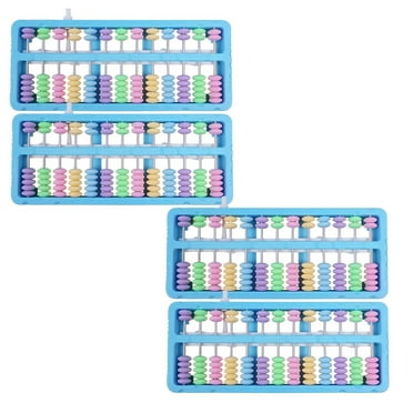 BESTSKY 4Pcs Abacus,13Rows Counting Toys, Math Manipulatives 3Rd Grade,Blue