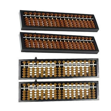 BESTSKY 4Pcs Abacus,17Rows Counting Toy, Math Learning Tools,Color_Mixing1