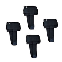 BESTSKY 4Pcs Ankle Brace,Flexible&Comfortable Ankle Brace for Women,Adjustable Secure Ankle Braces for Men,Black