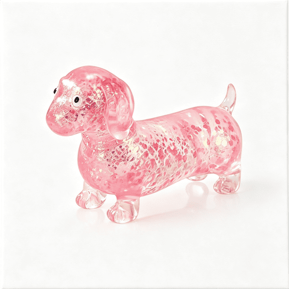 BESTSKY 4Pcs Dachshund Squishy, Slow Rising Squishy, Soft Squeeze Stress Relief, Sensory Toys for Teenages with Autism, Ideal for Birthday Gifts, Party Favors, Prizes for Classroom