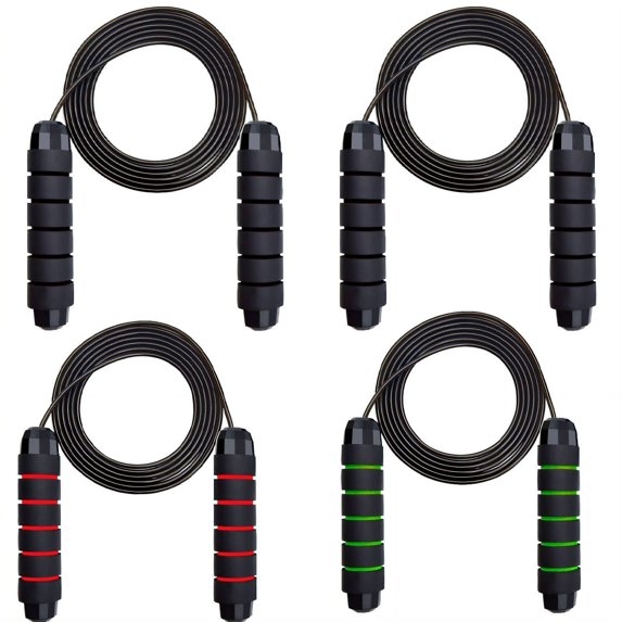 Integrated Rope BESTSKY 4Pcs Jump Rope,Integrated Bearing Kids Jump Rope,Reject ...