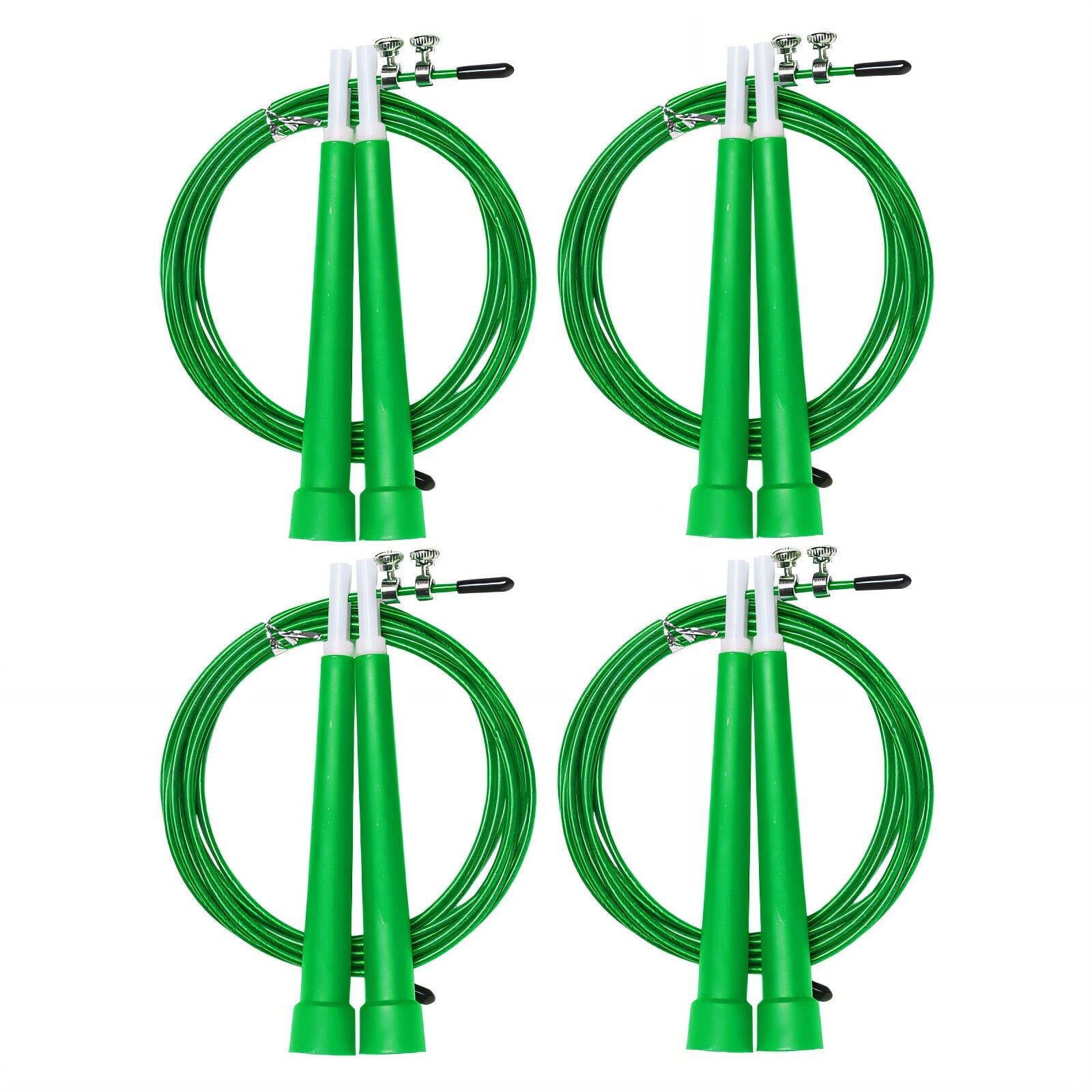 BESTSKY 4Pcs Jump Rope,Smooth,Fat-Burning Kids Jump Rope,Thick Pvc Rope ...