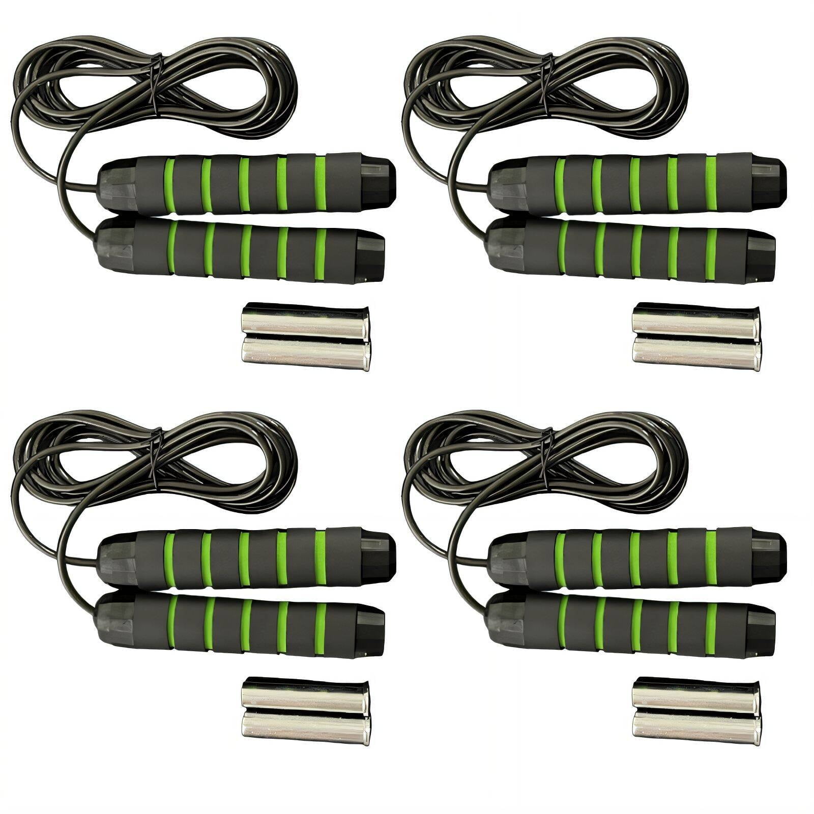 BESTSKY 4Pcs Jump Rope,Weighted Exercise Kids Jump Rope,Low Resistance ...