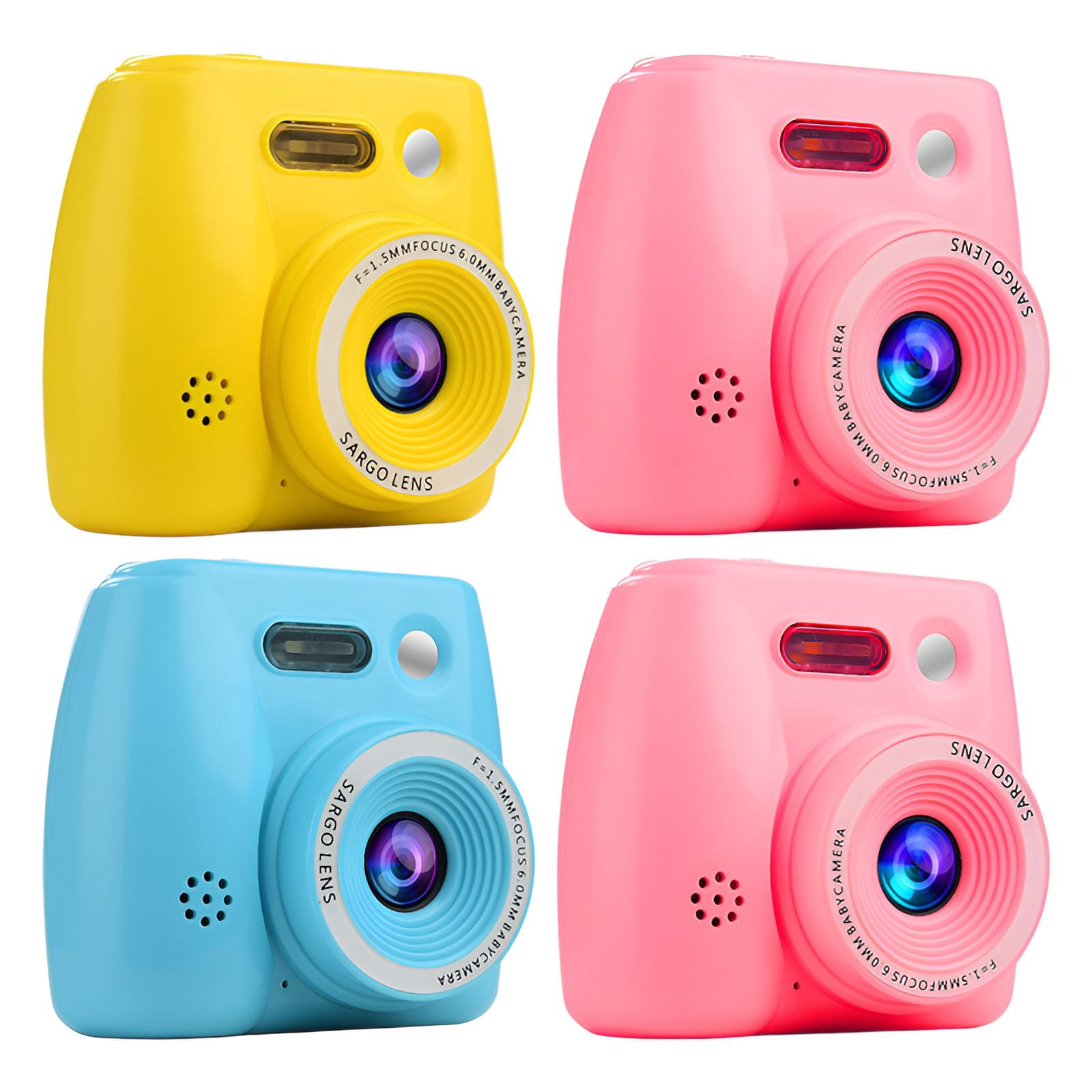BESTSKY 4Pcs Kids Camera,Crash-Resistant and Anti-Drop Construction ...
