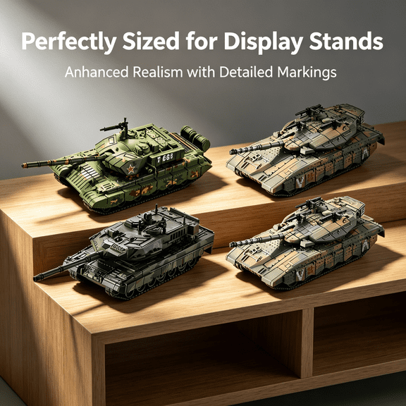 BESTSKY 4Pcs Military Toys,Vivid Colors Army Toys,Stunning Finish Army Men Action Figures,Combination Style2