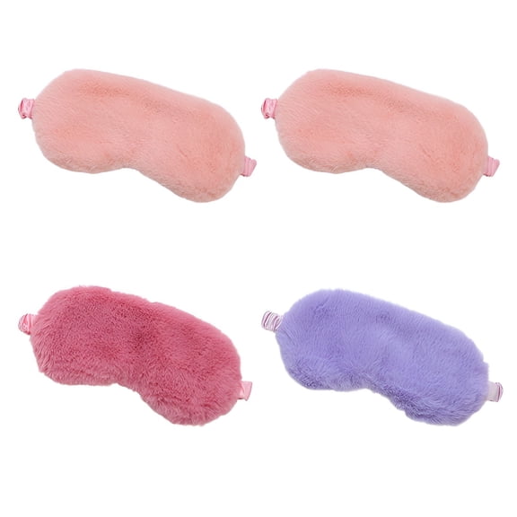 BESTSKY 4Pcs Sleep Mask,Comfortable Eye Drowsy Sleep Mask,Comfortable Fit Eye Mask,Style 3