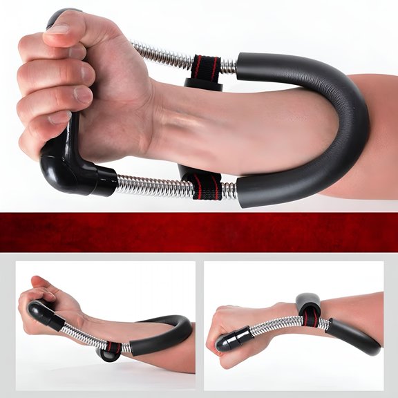 BESTSKY Under $5 Adjustable Wrist Strength Trainer, Forearm Wrist Exerciser Strengthener, Hand Developer Arm Grip Workout Strength Trainer Home Gym Workout Equipment