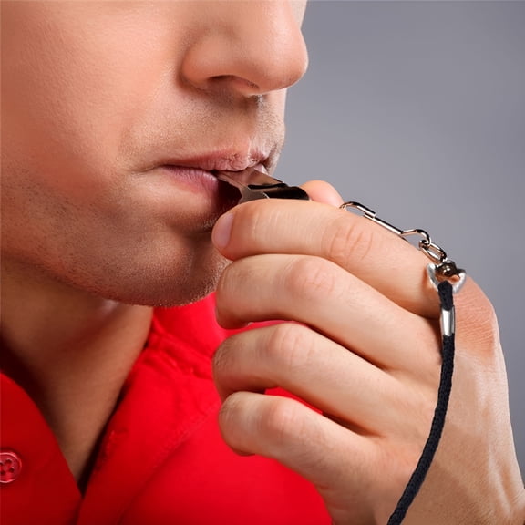 BESTSKY 5 Pack Black Plastic Whistles for Emergency Use Referees Survival Training Size 3.5 inches