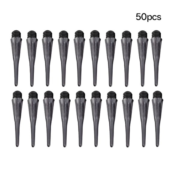 BESTSKY 50 Pcs Locking Hole Dart Accessories Soft Tip Replacement
