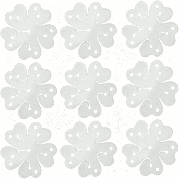 BESTSKY 50 Pcs Portable Flower Shape Balloon Clips Holder for Wedding Event Decorations Birthday Party