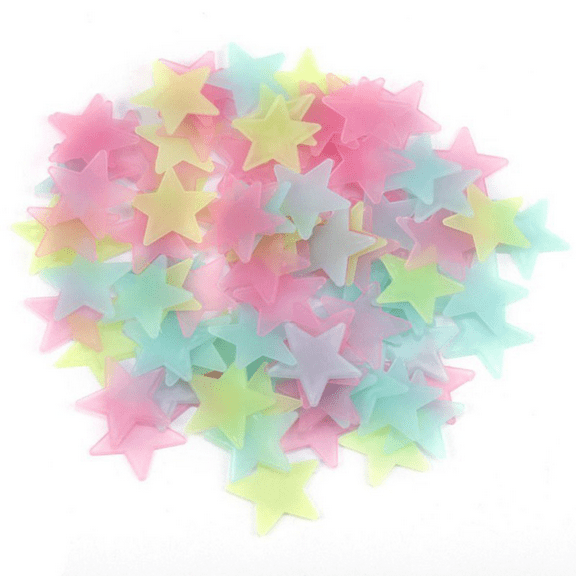 BESTSKY 500Pcs Glow in the Dark Stars,Easy Installation Stars for Ceiling,Cool Room Decor