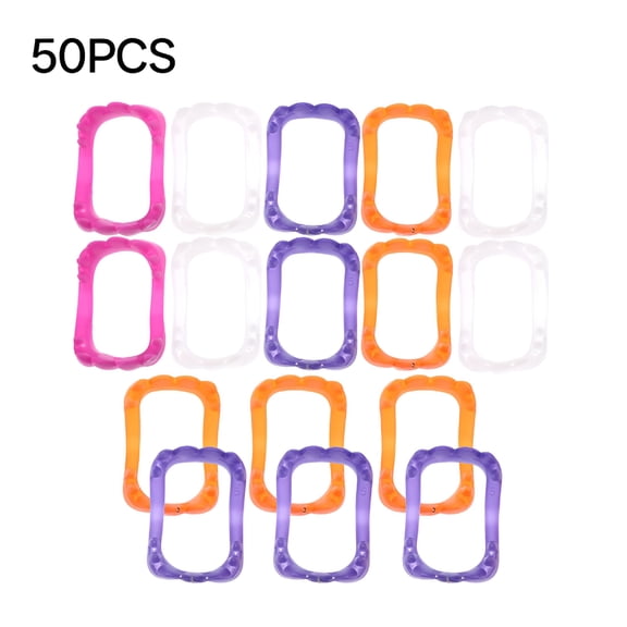 BESTSKY 50PCS Vampire Party Favor Plastic Fake Teeth for Friends Haunted Houses