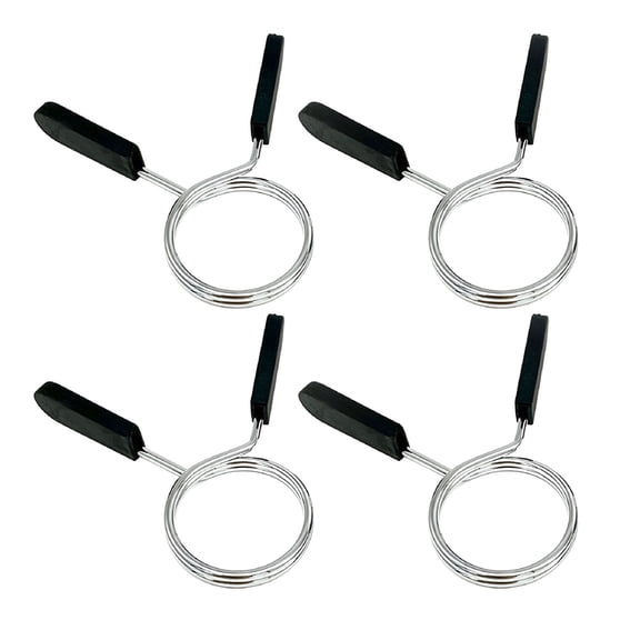 BESTSKY 5Pcs Barbell Clips Wear-resistant Weight Clips Professional Barbell Clamps